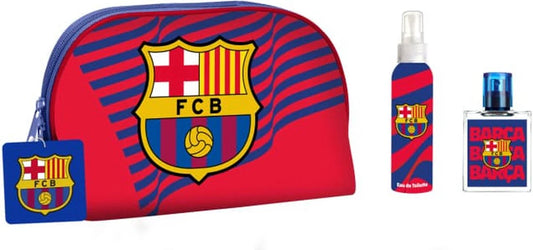 FC Barcelona 3 Piece Set for Kids 1.7oz EDT Spray