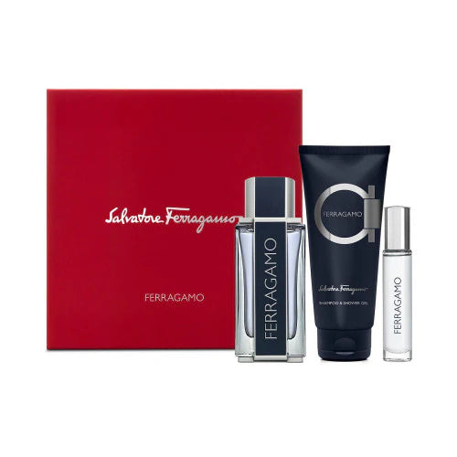 FERRAGAMO 3-Piece Set 3.4oz M EDT Spray